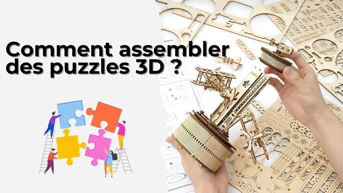 Assembler un puzzle 3d