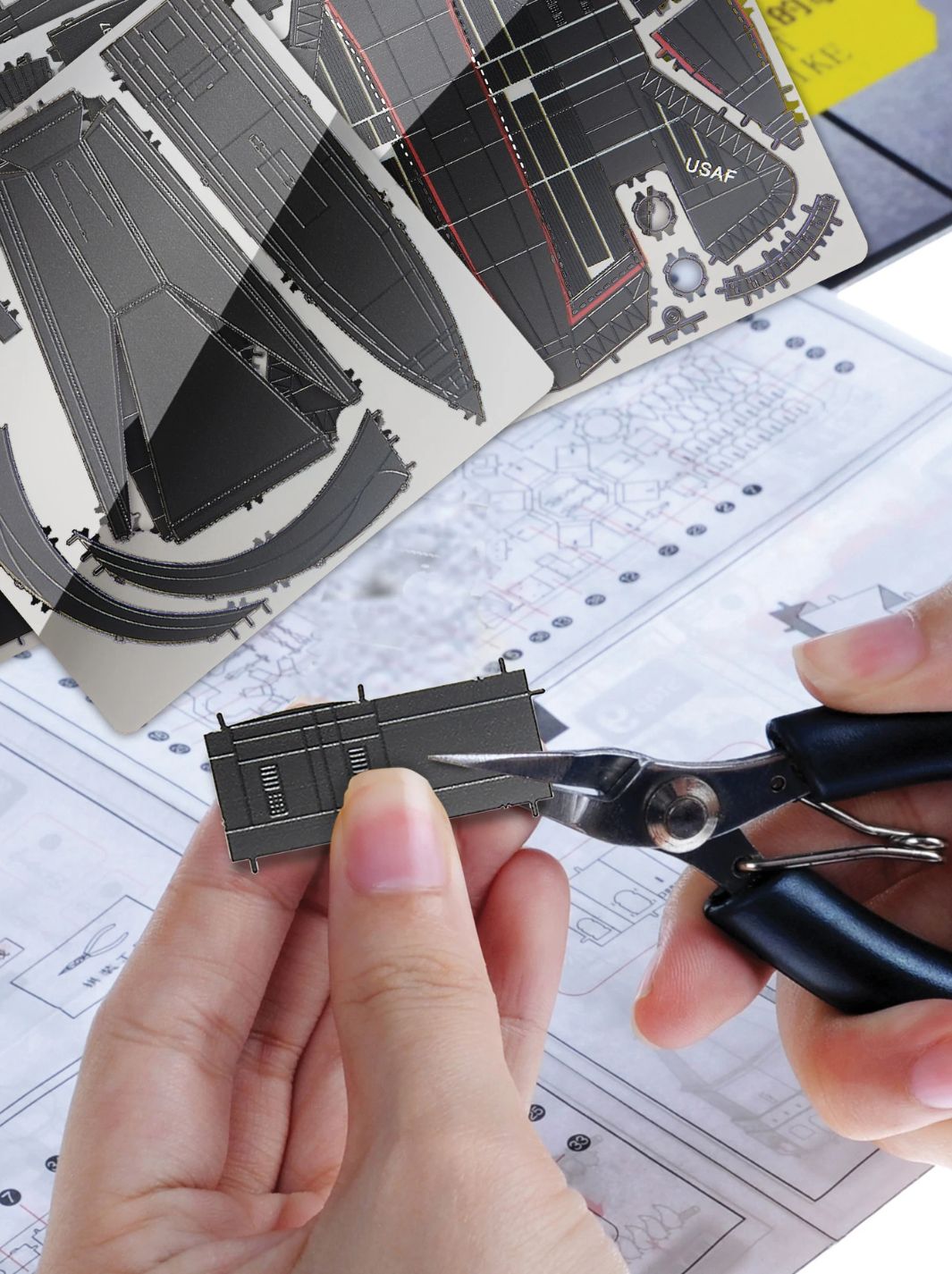 Maquette 3D Métal avion de reconnaissance