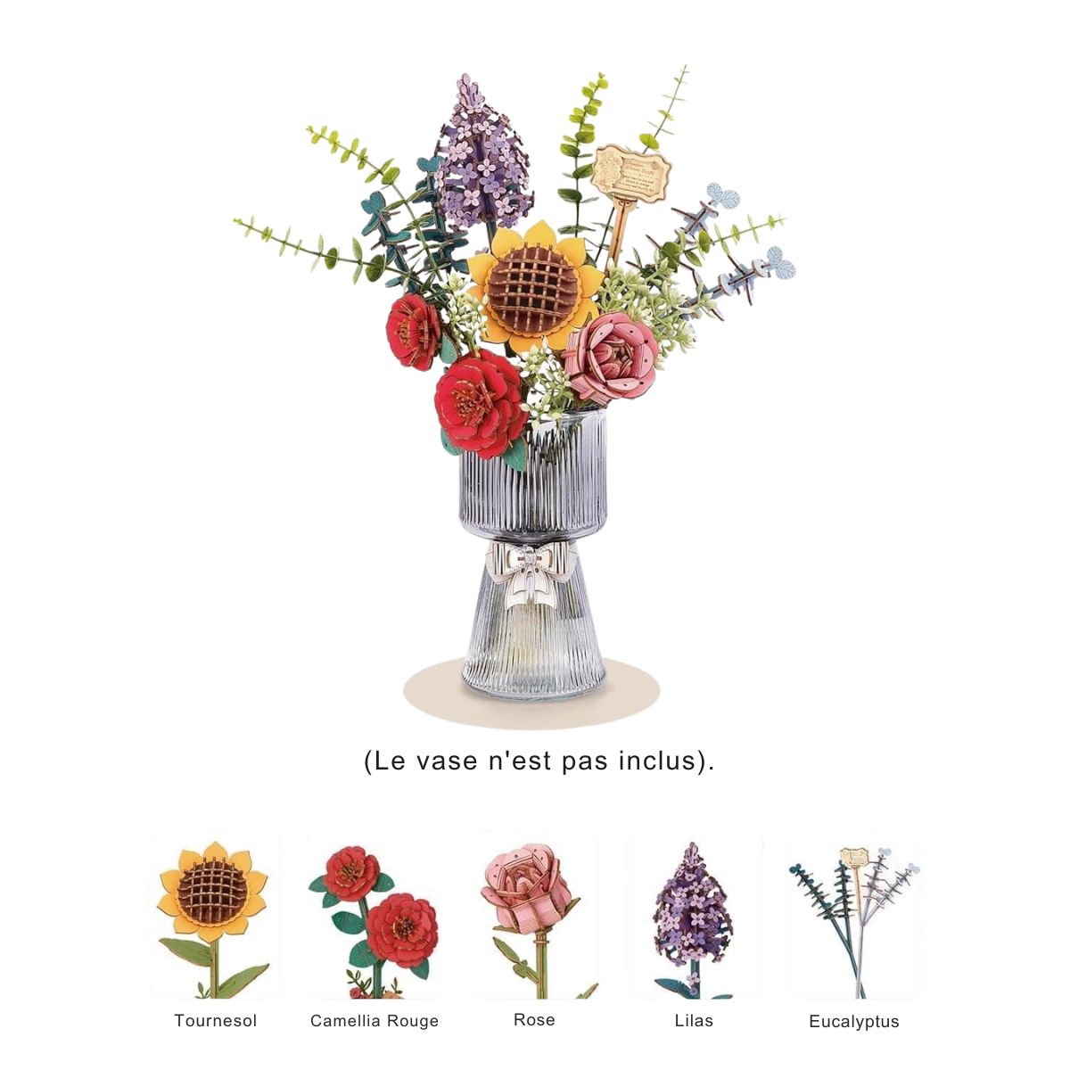 Puzzle 3D Bouquet de Fleurs