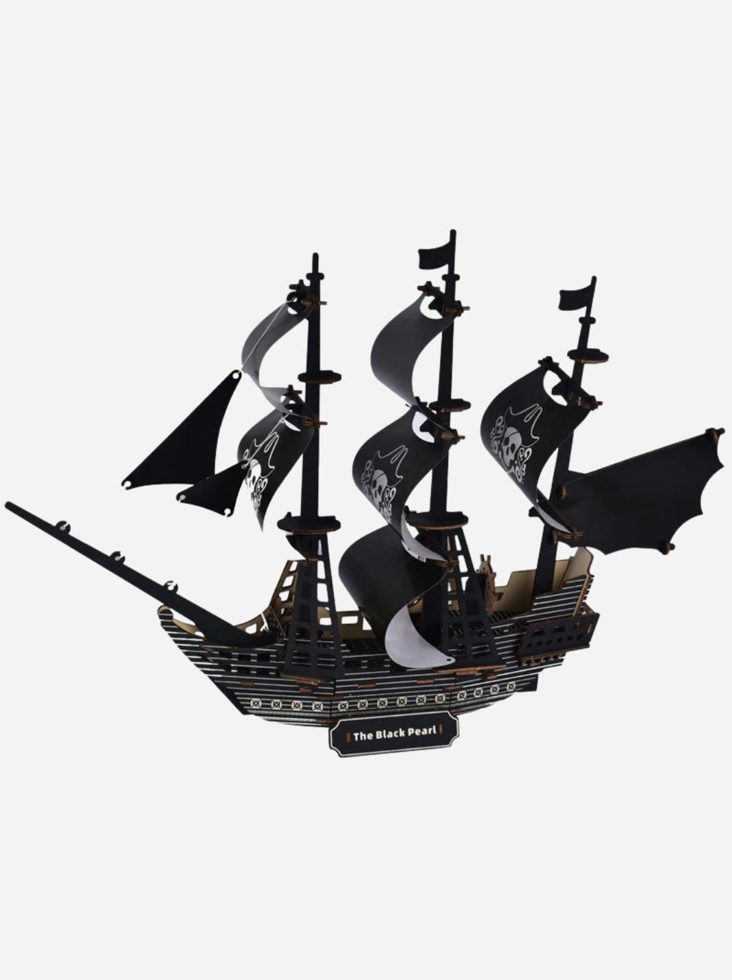 Puzzle 3D en bois du Black Pearl