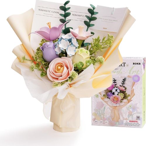 Puzzle 3d le bouquet de fleurs