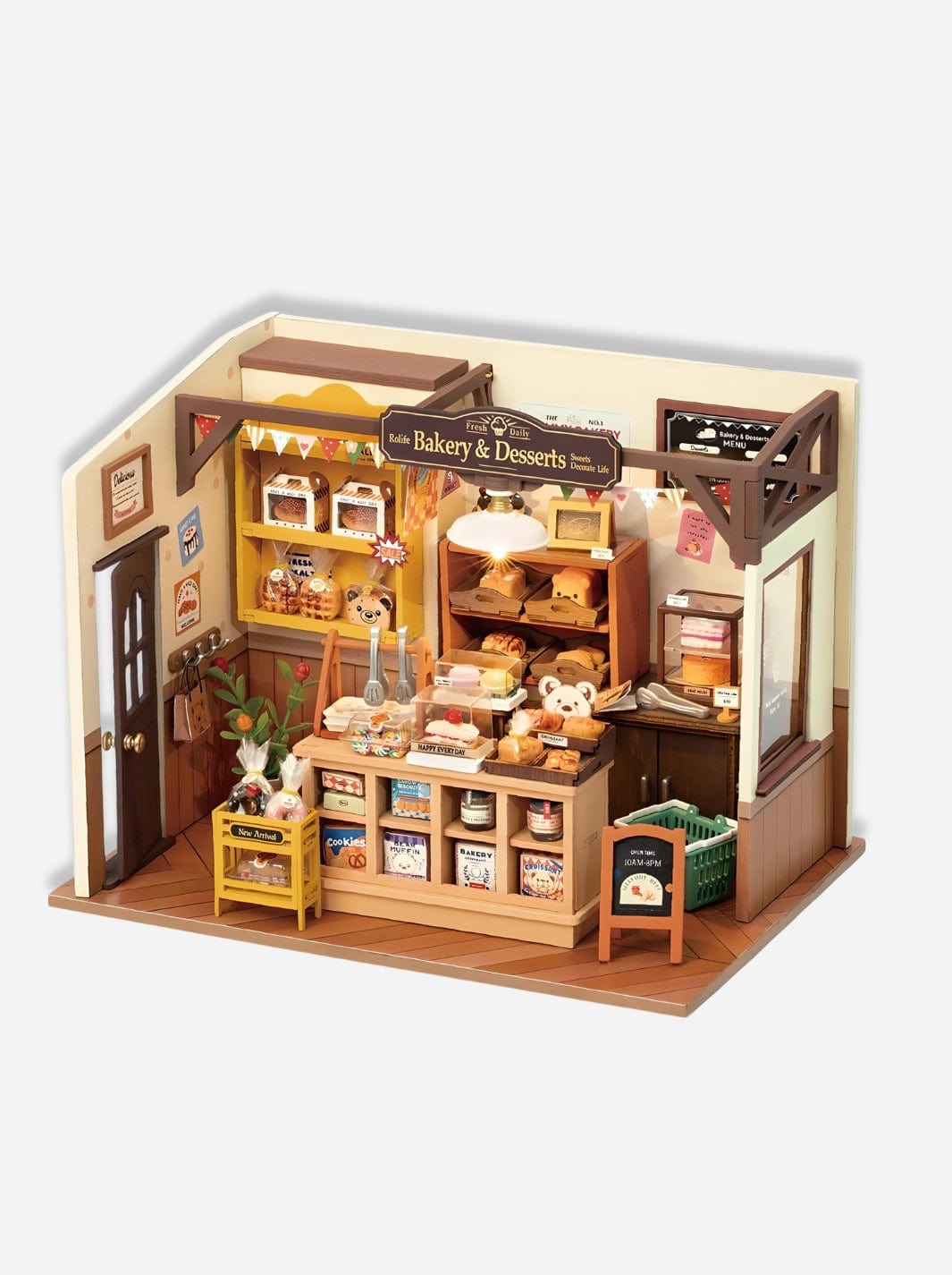 Puzzle 3D en bois la boulangerie Bois