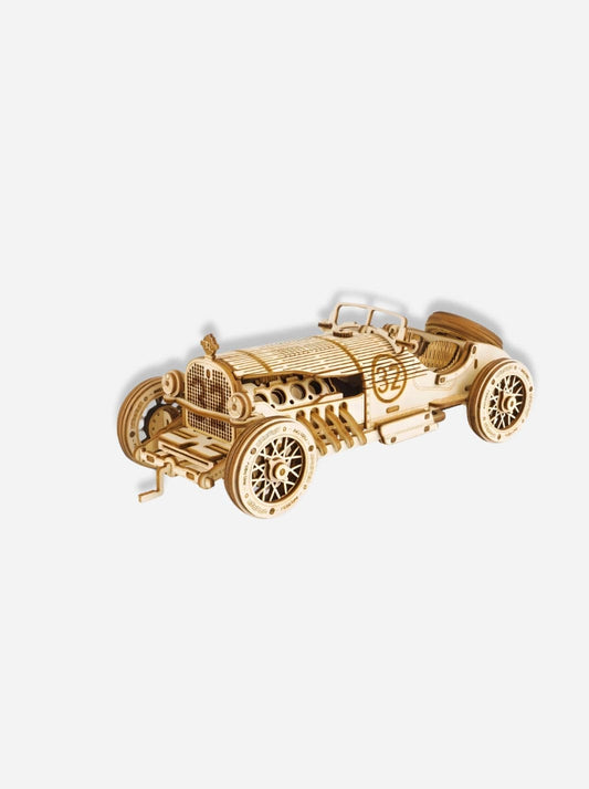 Puzzle 3D en Bois la voiture grand prix Bois