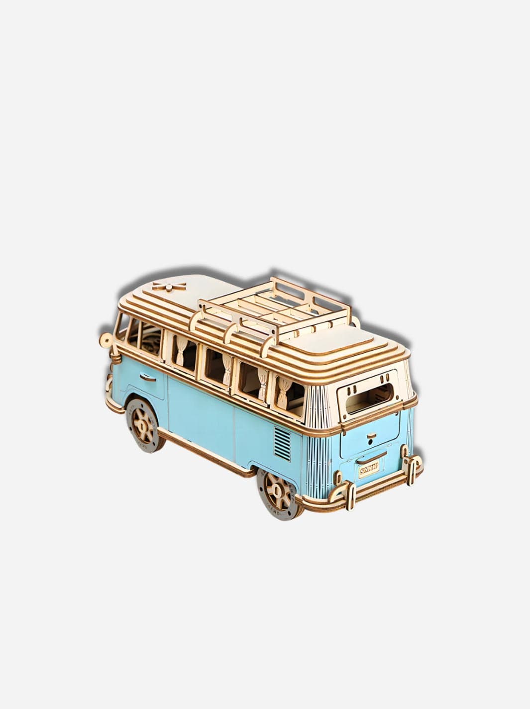 Puzzle 3D en bois le combi Bois