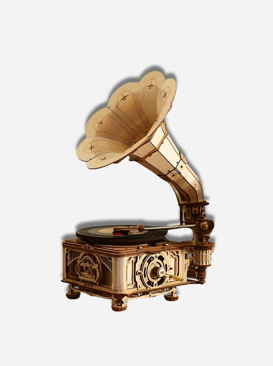 Puzzle 3D en bois Le Gramophone