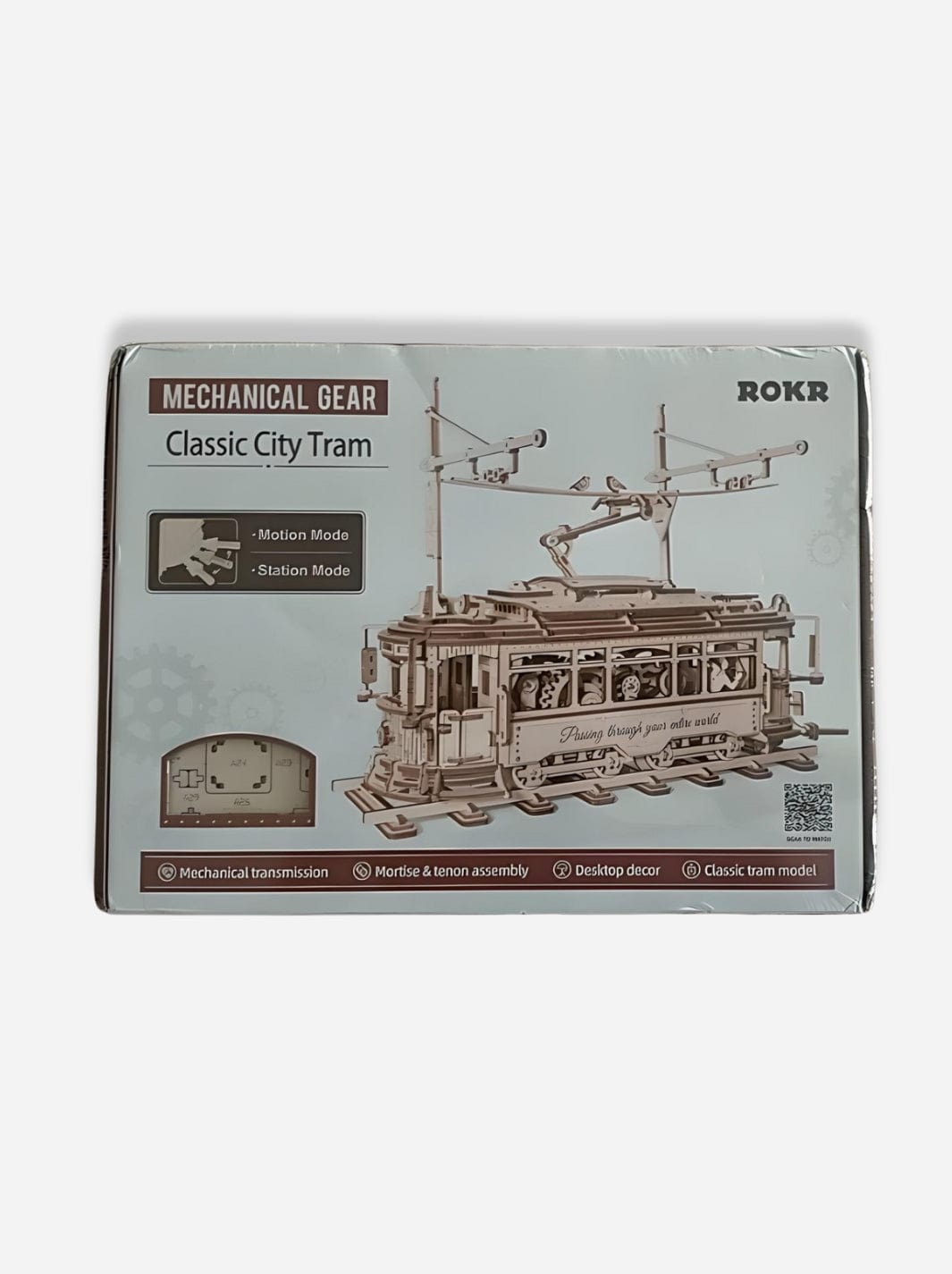 Puzzle 3D en bois le Tramway Bois