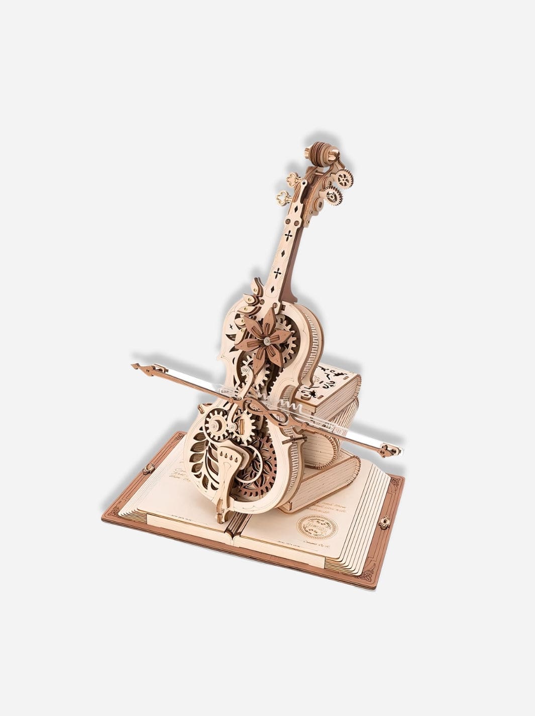 Puzzle 3D en bois le violoncelle Bois