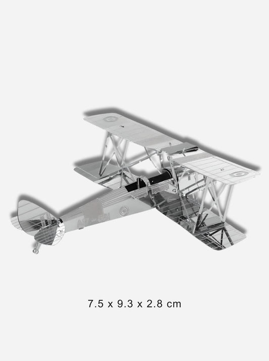 Puzzle 3D en métal De Havilland Tiger Moth Métal