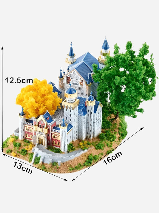 Puzzle 3D en métal Le Château Enchanté Métal