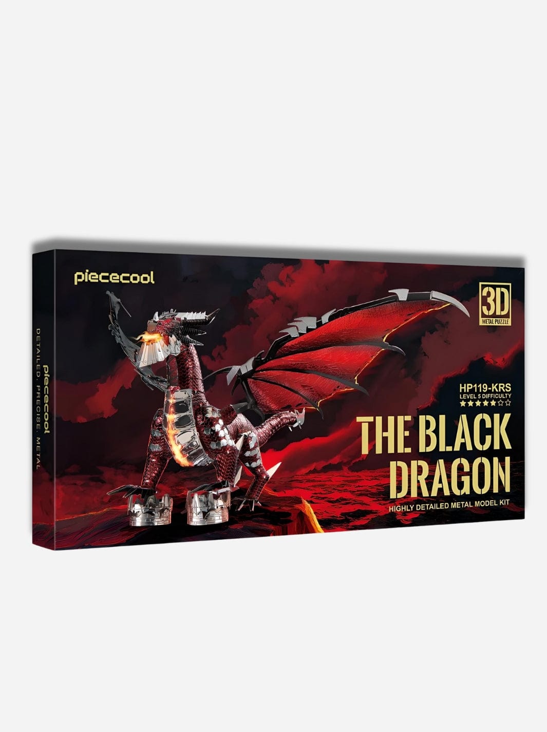 Puzzle 3D en métal Le Dragon