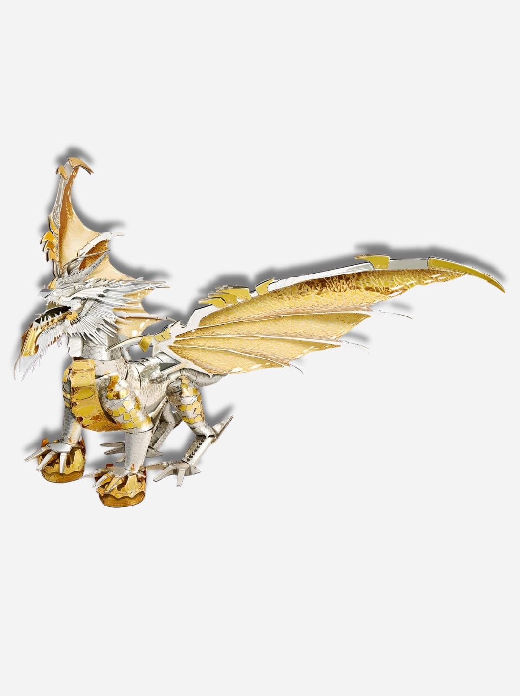 Puzzle 3D en métal Le Dragon Or