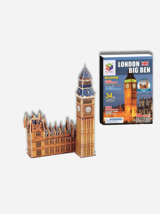 Puzzle 3D enfant Big Ben pour enfant EPS