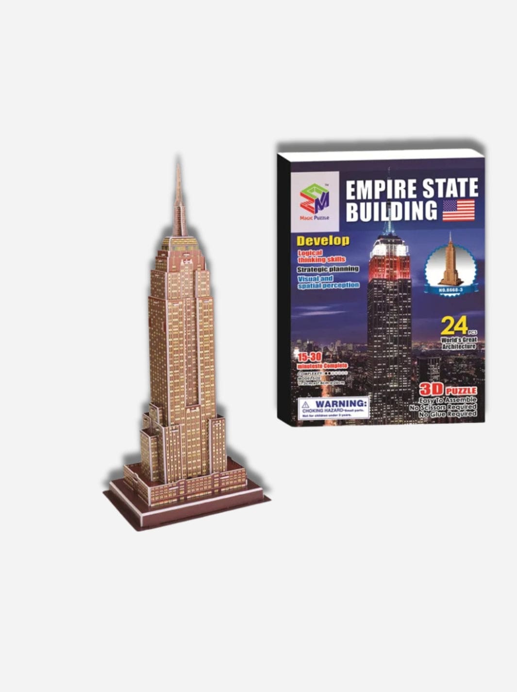 Puzzle 3D enfant L'Empire State Building EPS