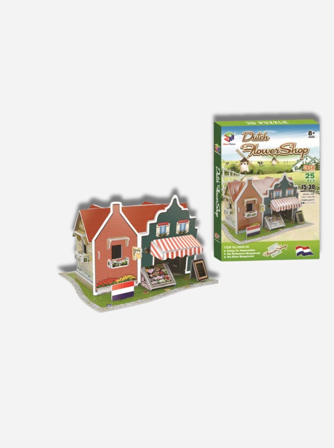 Puzzle 3D enfant La Boutique de Fleurs EPS