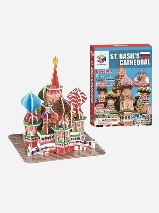 Puzzle 3D enfant La Cathédrale de St Basile EPS