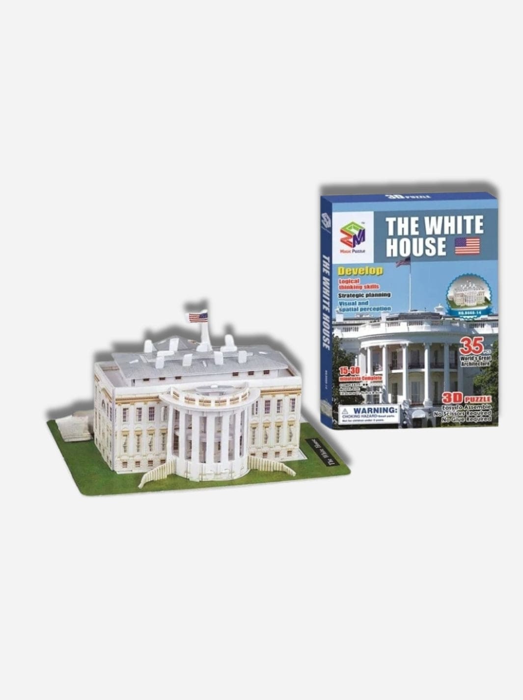 Puzzle 3D enfant la Maison Blanche EPS