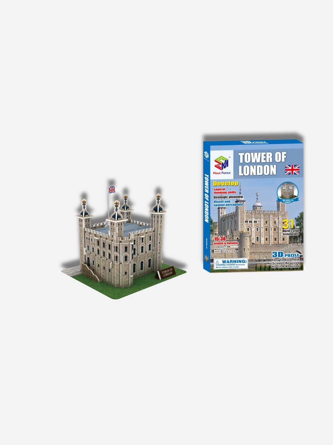 Puzzle 3D enfant la Tour de Londres EPS