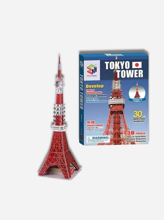 Puzzle 3D enfant La Tour de Tokyo EPS