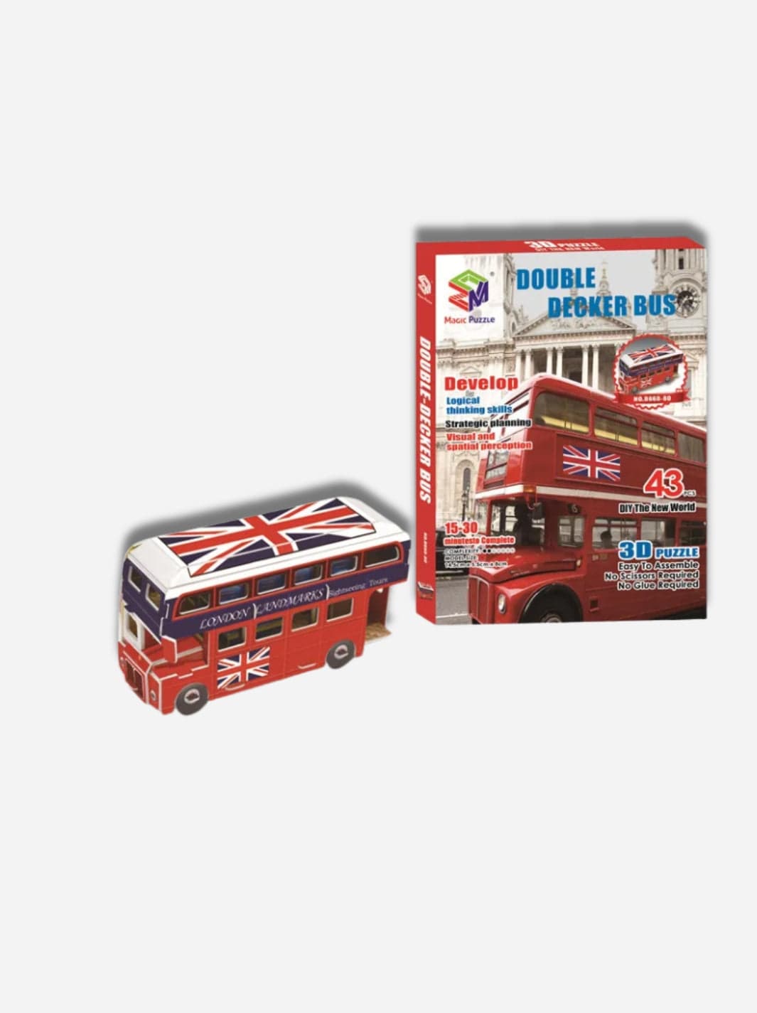 Puzzle 3D enfant le Bus Londonien EPS