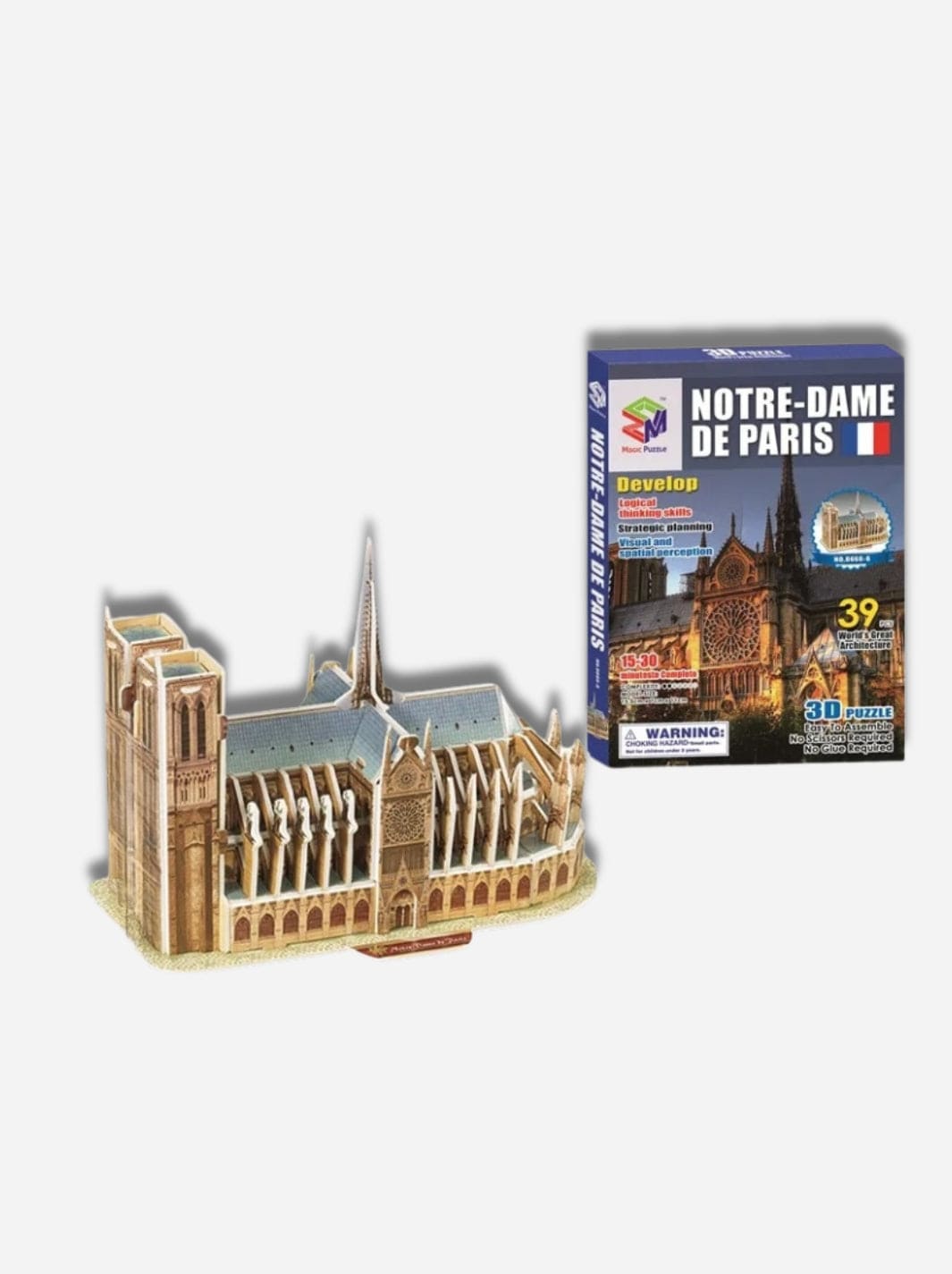 Puzzle 3D enfant Notre Dame de Paris EPS