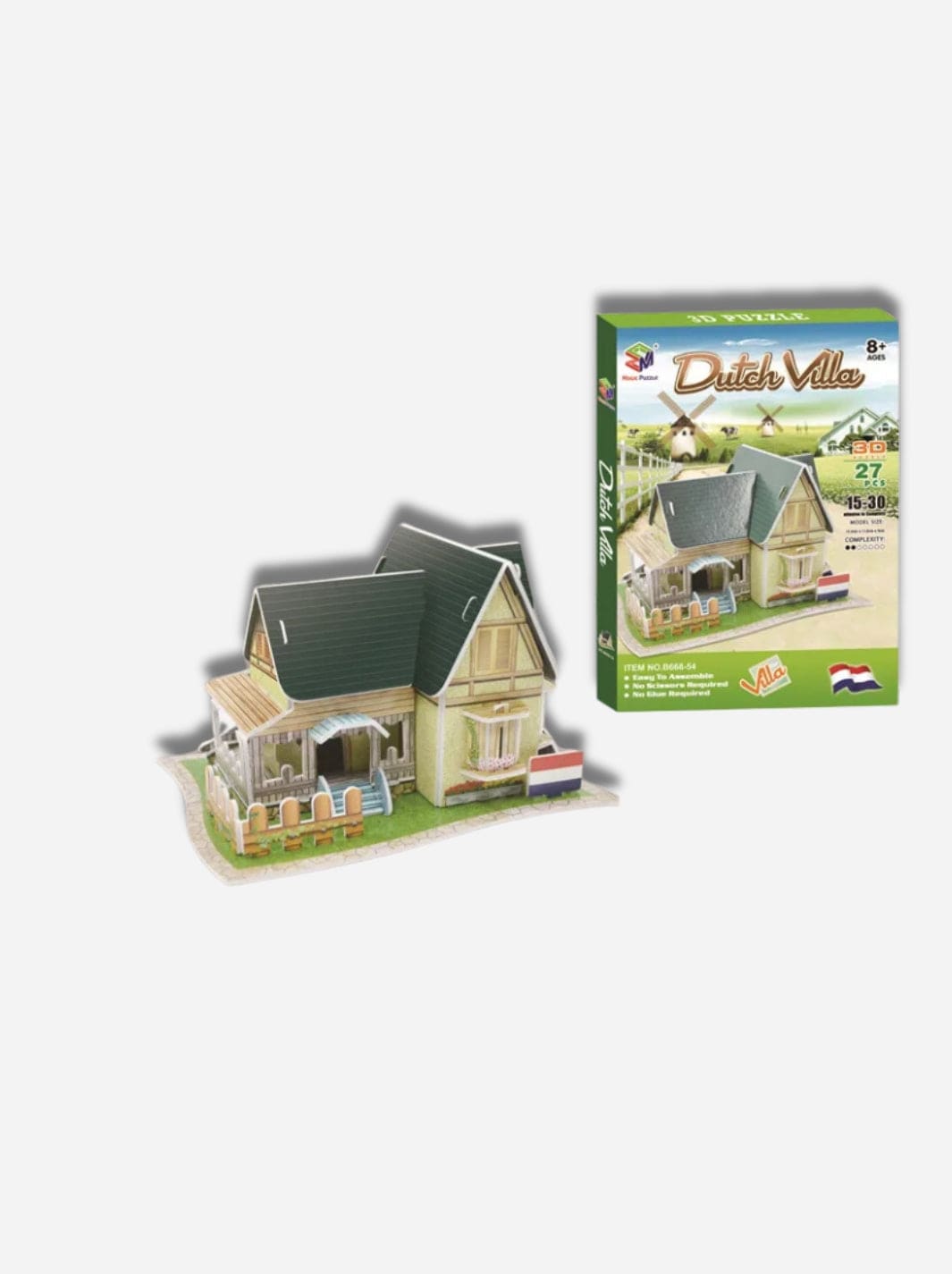 Puzzle 3D La Villa Hollandaise EPS