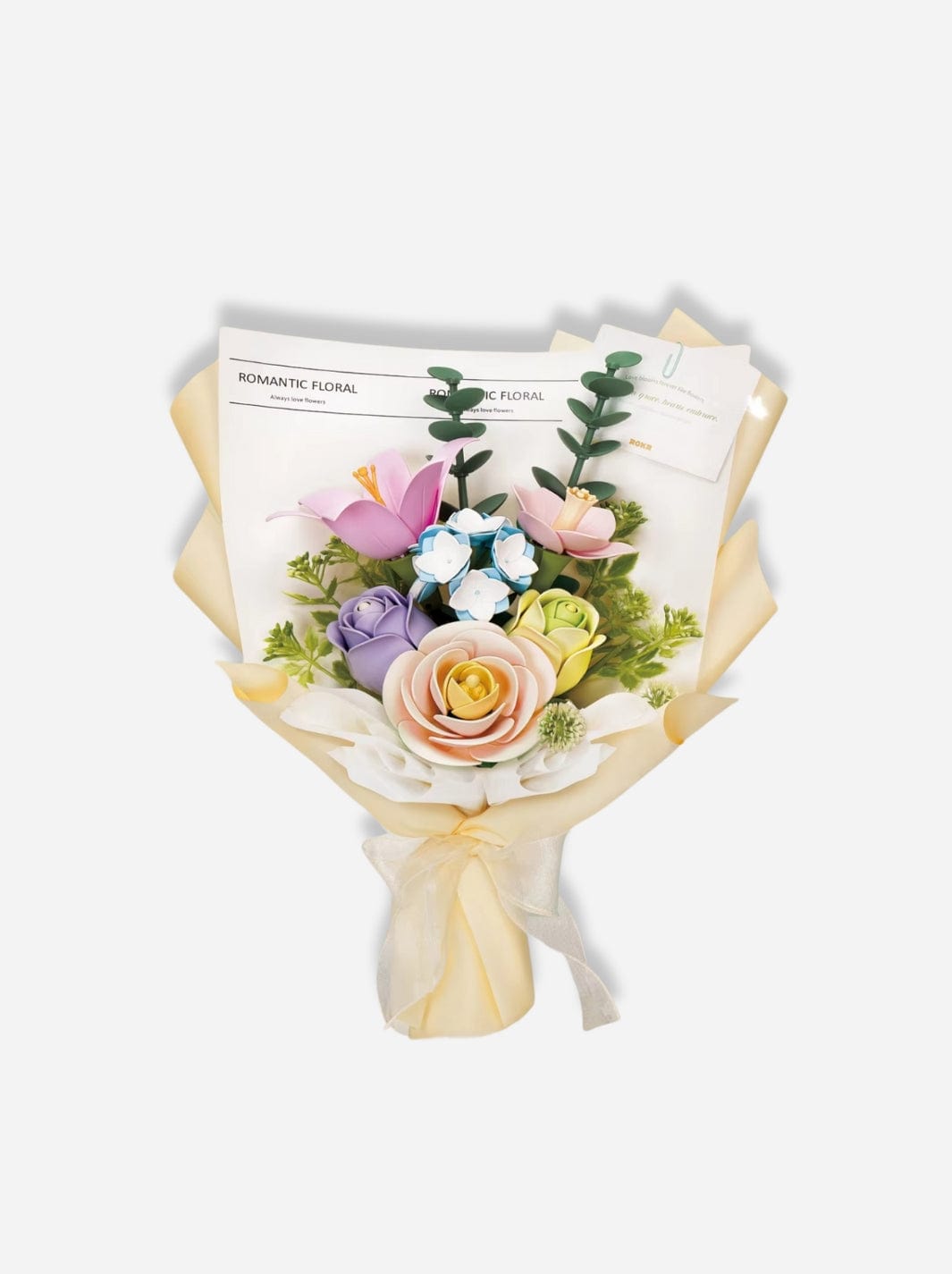 Puzzle 3d le bouquet de fleurs Plastique