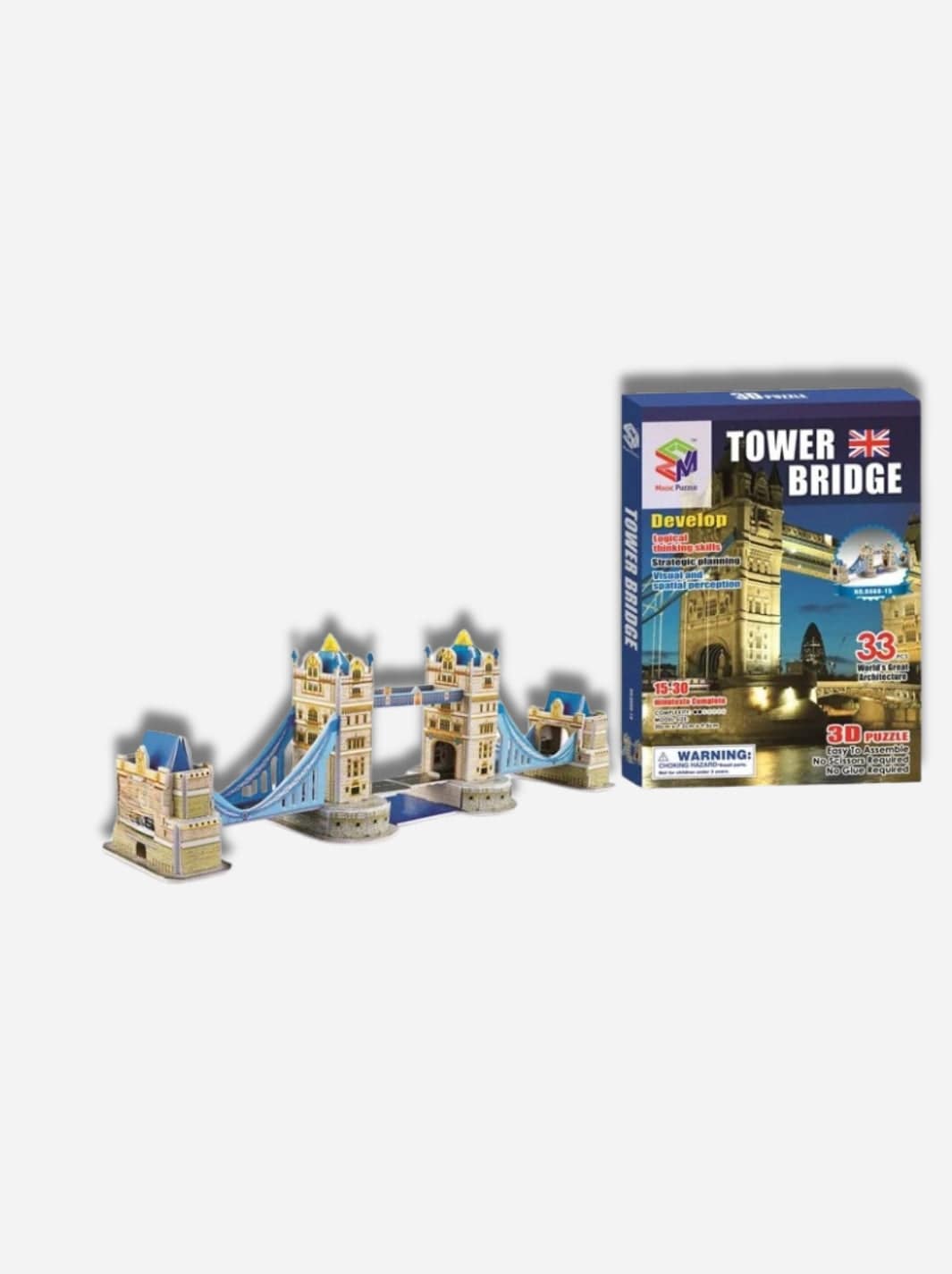 Puzzle 3D Le Tower Bridge pour enfants EPS