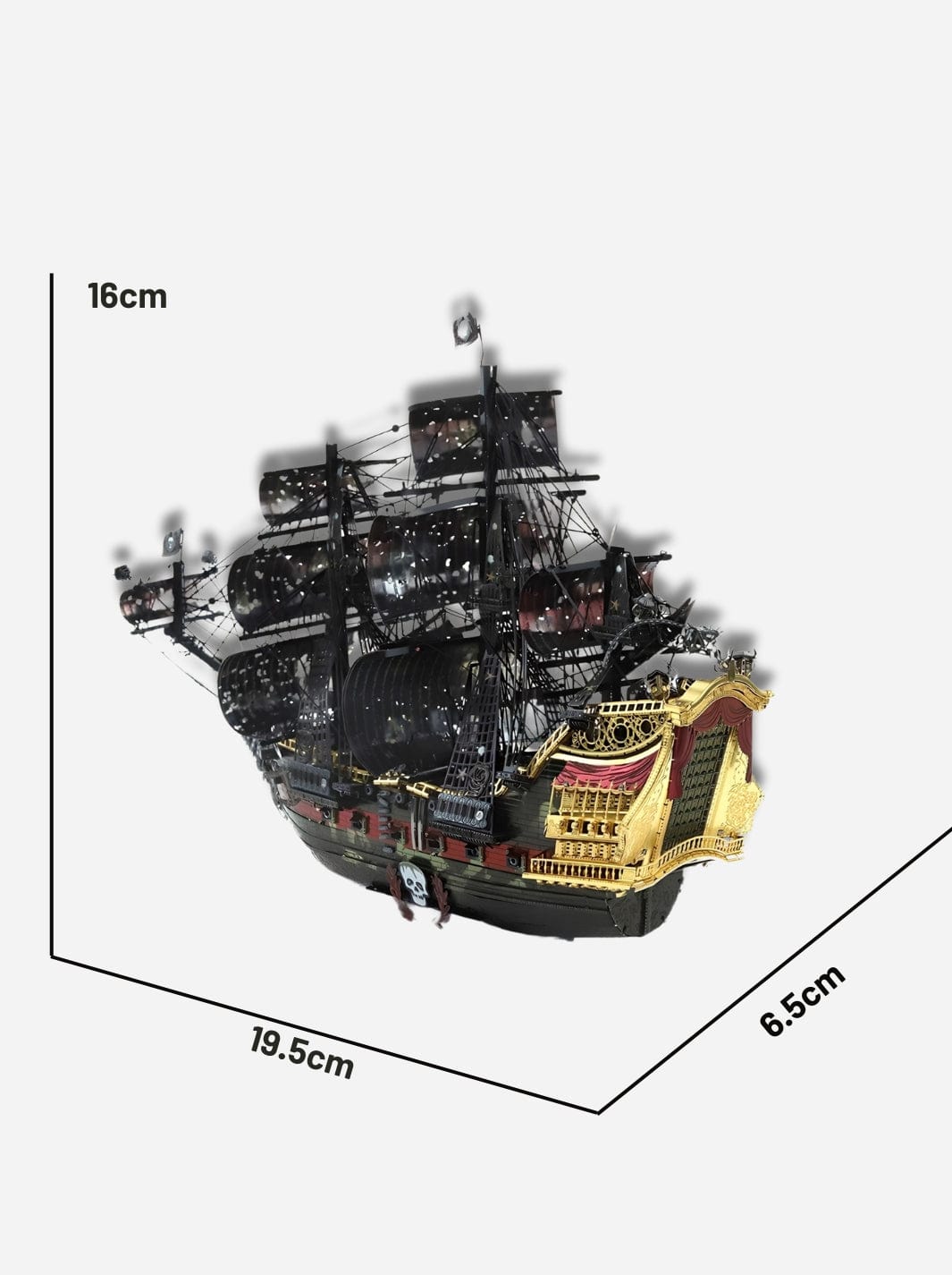 Puzzle 3D Métal Bateau Le Quenn Anne's Revenge Métal