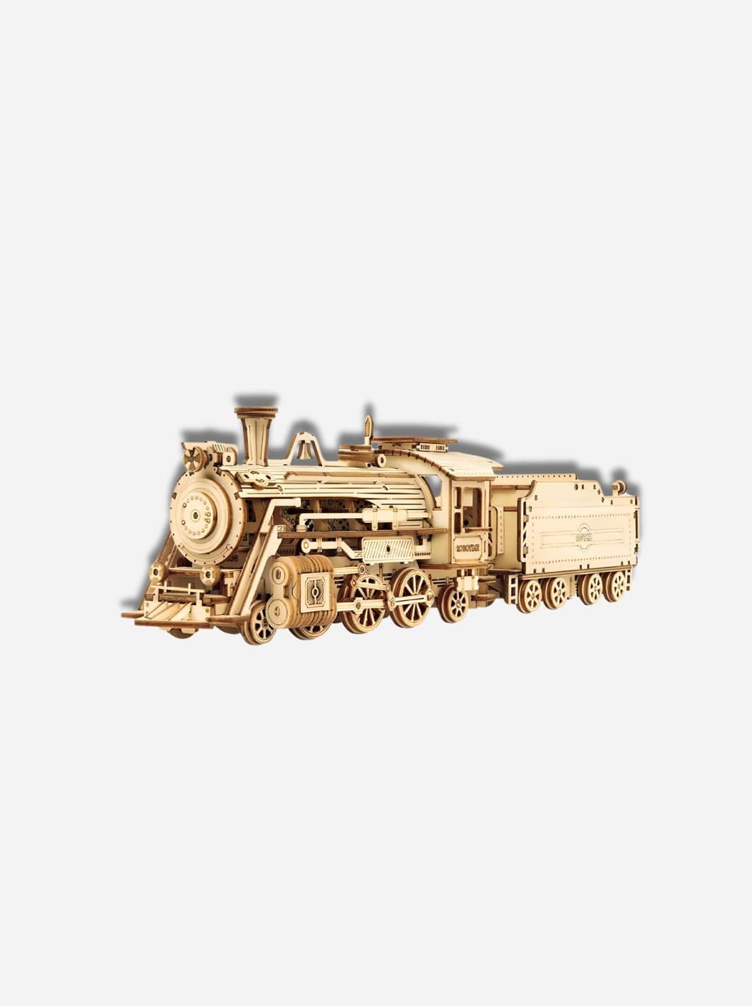 Puzzle 3D modèle de train en bois Bois