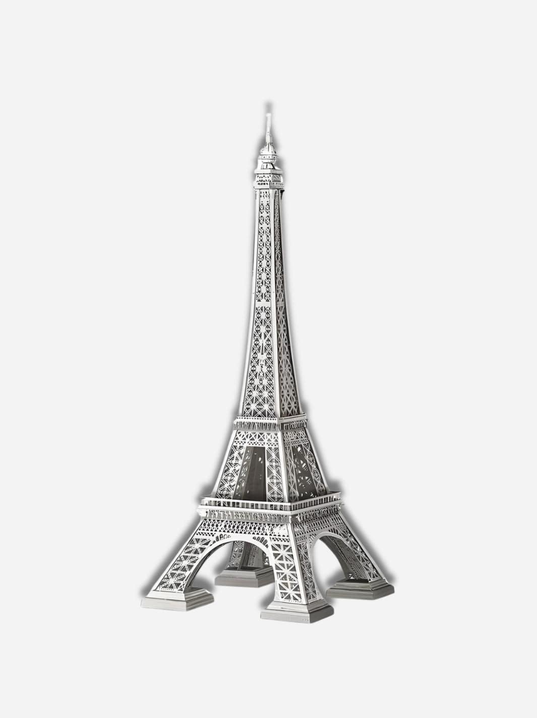 Puzzle Tour Eiffel 3D métallique Argent