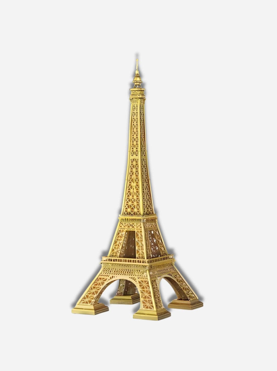 Puzzle Tour Eiffel 3D métallique Or